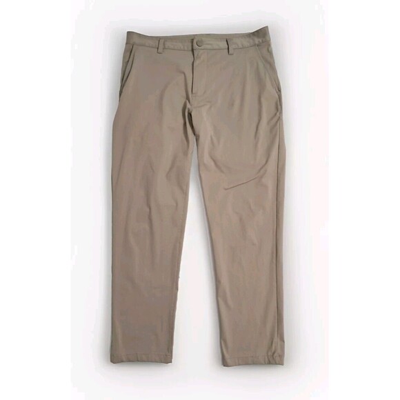 Rhone Commuter Pants Men's 33 Khaki Beige Chino Pants